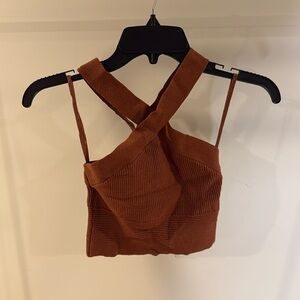 Abercrombie knit crop top